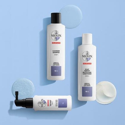 Nioxin System 5 Cleanser 300ml - Normale shampoo vrouwen - Voor Beschadigd haar/Droog haar/Gekleurd haar