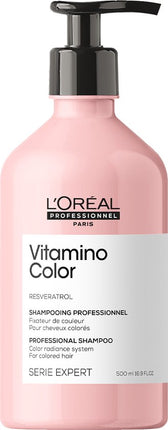 L’Oréal Professionnel Vitamino Color Shampoo – Kleurbeschermende shampoo voor gekleurd haar – Serie Expert – 500 ml
