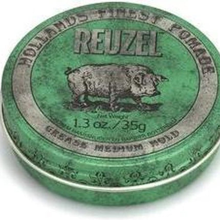 Reuzel Green Grease medium hold by Schorem - 35 gr - Wax