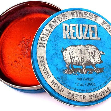 Reuzel - Strong Hold High Sheen Pomade (Reuzel Blue) - 340 gr