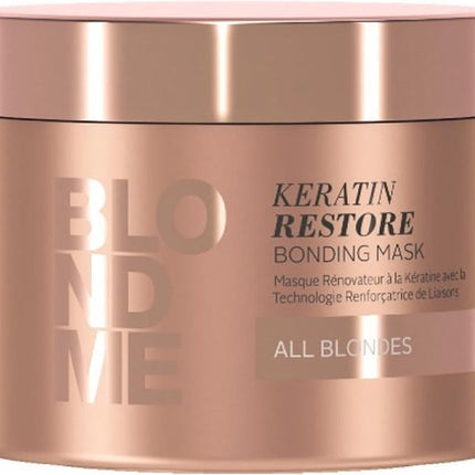 Schwarzkopf Professional - Renewing keratin mask for blonde hair BLONDME (Keratin Restore Bonding Mask) - 200ml