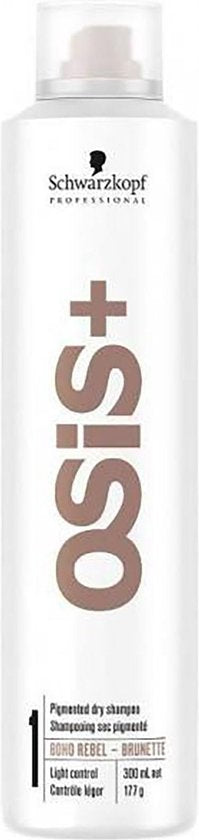 Schwarzkopf Professional - Osis + Boho Rebel Brunette Dry Shampoo - A Refreshing Dry Shampoo For Brown Hair