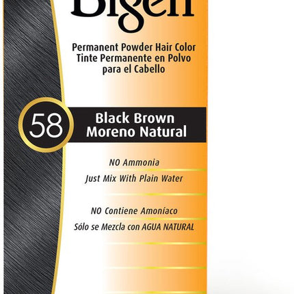 Bigen permanent powder hair color