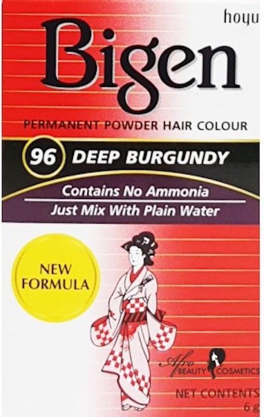 Bigen permanent powder hair color