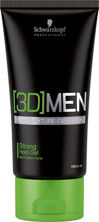 Schwarzkopf 3D Mension Strong Gel - haargel - 150 ml