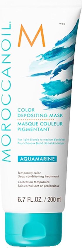 Moroccanoil Color deposit mask aquamarine 200ml