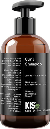 KIS Green Curl Shampoo 250 ml - vrouwen - Voor