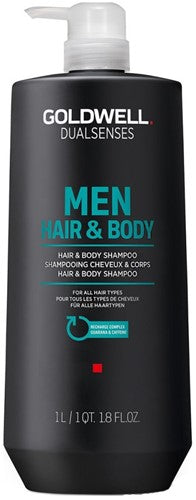 Goldwell Dualsenses MEN Hair & Body Shampoo - 1000 ml