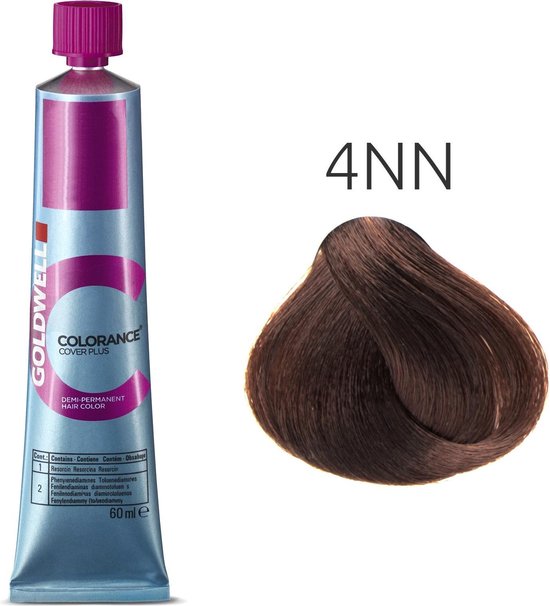 Goldwell - Colorance - Cover Plus NN Shades - 4NN Middelbruin Extra - 60 ml