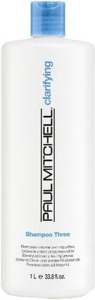 Paul Mitchell Clarifying Shampoo Three-1000 ml - vrouwen - Voor Beschadigd haar