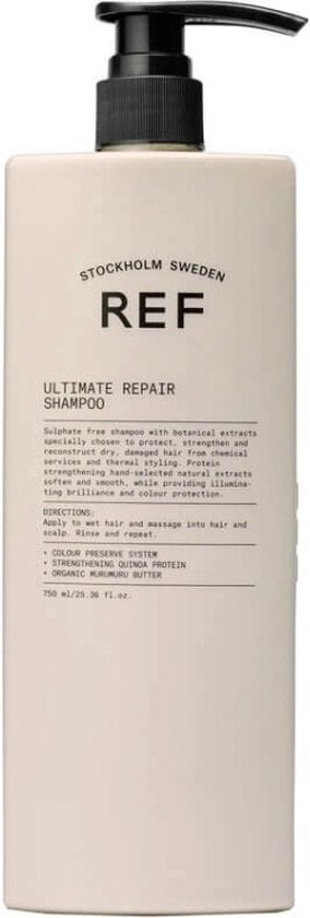 REF Ultimate Repair Shampoo 750 ml - vrouwen - Voor Beschadigd haar