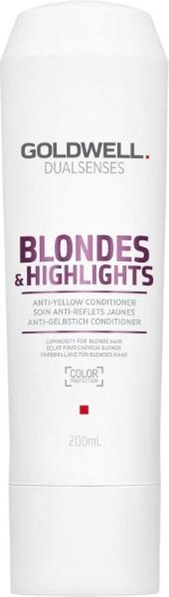 Goldwell Dualsenses Blondes Anti-Yellow Conditioner -200 ml - Conditioner voor ieder haartype