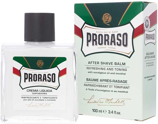 Proraso green aftershave balsem 100ml