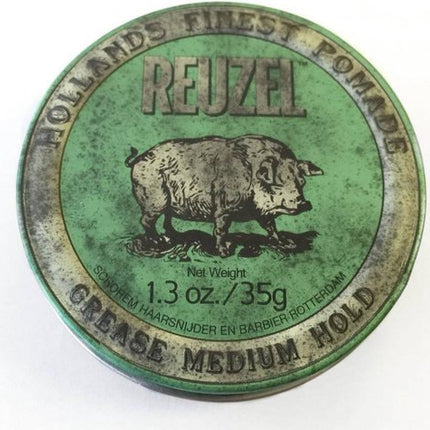 Reuzel Green Grease medium hold by Schorem - 35 gr - Wax