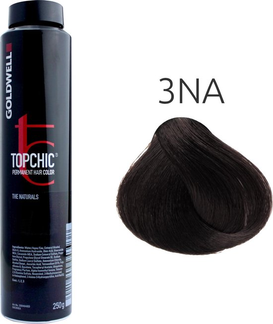 Goldwell - Topchic Depot Bus - 3-NA Donker Natuurlijk As Bruin - 250 ml