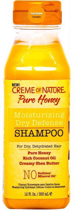 Creme Of Nature Pure Honey Moisturizing Dry Defense Shampoo