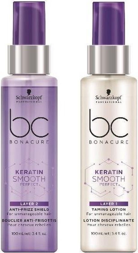 Schwarzkopf - BC Bonacure - Keratin Smooth Perfect - Duo Layers - 2x100 ml