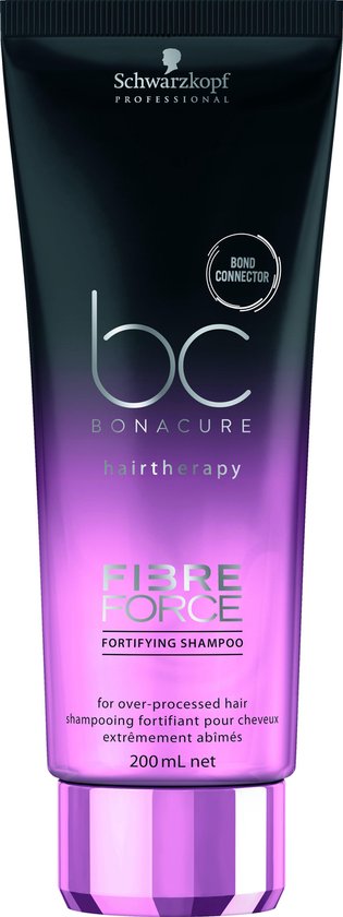 Schwarzkopf Bonacure Fibre Force Shampoo-200 ml -  vrouwen - Voor