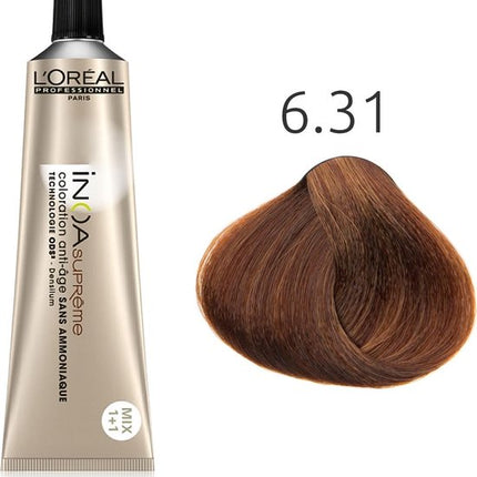 L'Oréal Professionnel - L'Oréal Inoa Supreme 60 GR 6.31