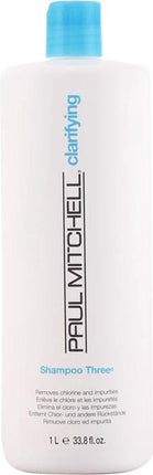 Paul Mitchell Clarifying Shampoo Three-1000 ml - vrouwen - Voor Beschadigd haar