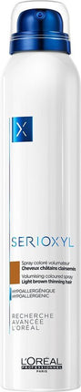 L'Oreal Professionnel - Serioxyl Volumising Coloured Spray Wzmacniający I Nadający Objętość Włosom Przerzedzonym Spray From The Jasna Brąz 200Ml