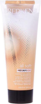 Redken All Soft Megamask Haarmasker voor Droog en Breekbaar Haar 200ML - Haarmasker droog haar - Haarmasker beschadigd haar
