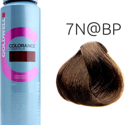 Goldwell - Colorance - Cover Plus Elumenated Naturals - 7N@BP Middel Blond Eluminated Beige Parel - 120 ml