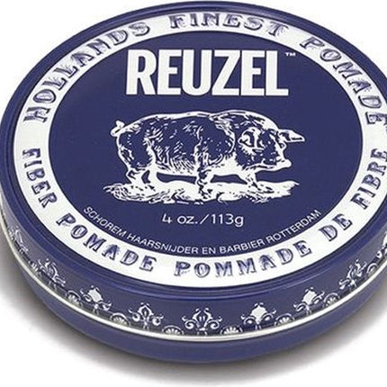 Reuzel - Hollands Finest Pomade Strong Fibrous Pomada On Water Base Navy 113G
