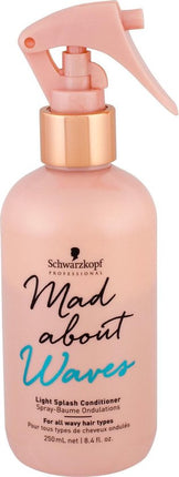 Schwarzkopf - Mad About Waves - Light Splash Conditioner - 250 ml