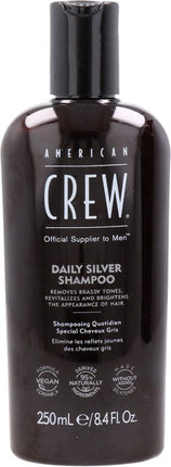 American Crew Daily Silver Shampoo - Zilvershampoo voor mannen - 250 ml