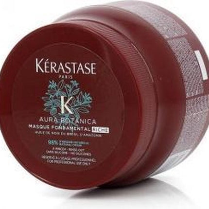 Kerastase Aura Botanica Haarmasker Fondamental Riche 500 ml - Haarmasker droog haar
