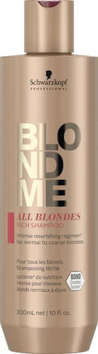 Schwarzkopf BlondMe Care All Blondes Rich Shampoo 300ml - vrouwen - Voor