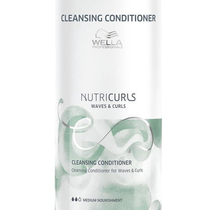 Wella Professionals Nutricurls Clean Conditioner 1000ML - Conditioner voor ieder haartype