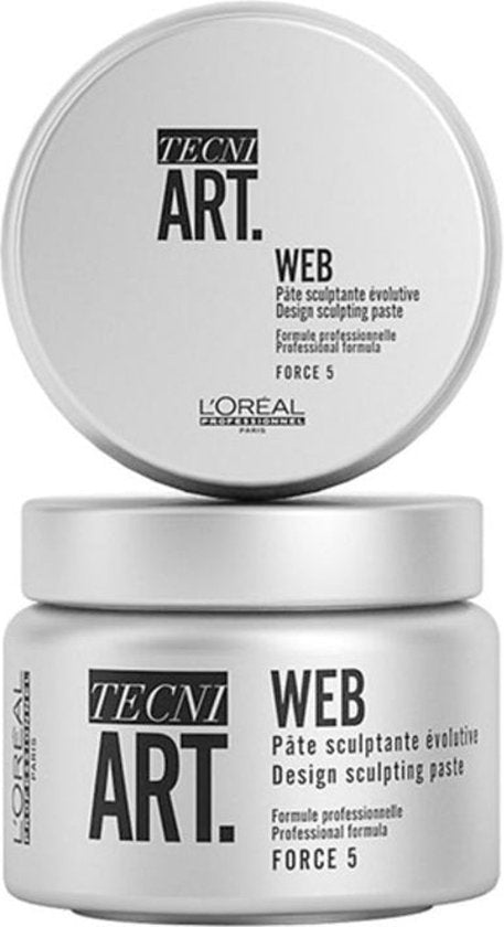 L’Oréal Professionnel Tecni.ART Web Sculpting Paste –  Vormgevende wax met een sterke hold – 200 ml