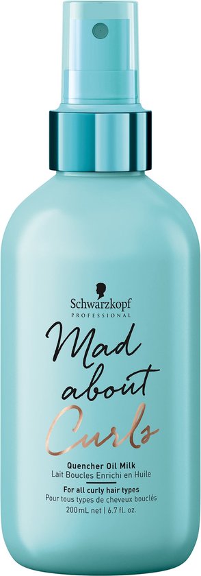 Schwarzkopf Mad About Curls Quench Oil Milk 200ml