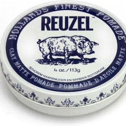 Reuzel Clay Matte Pomade Pig Haar Klei - 113 gr