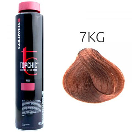 Goldwell - Topchic Depot Bus - 7-KG Middelblond Koper Goud - 250 ml