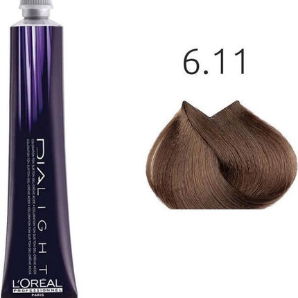 L'Oréal Haarverf Professionnel Dialight Coloration Ton Sur Ton Gel-Crème Acide 6.11 Dark Ash Blonde