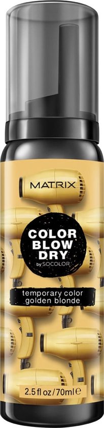 Matrix Haarverf Color Blow Dry Temporary Color Golden Blonde