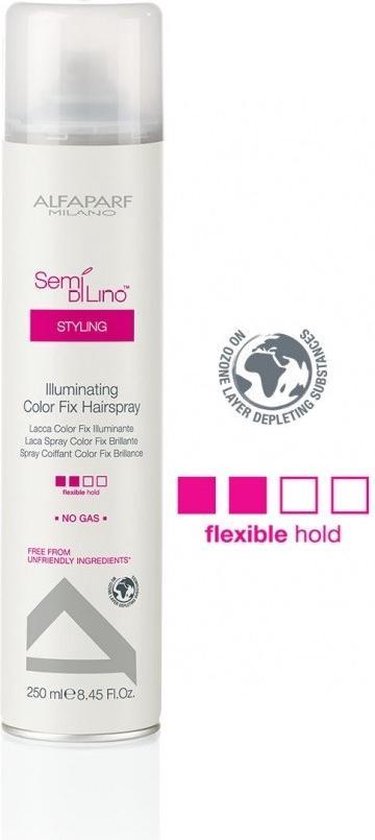 Alfaparf Semi di Lino Styling Illuminating Color Fix Hairspray 250 ml