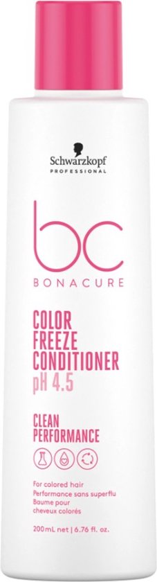 Schwarzkopf Bonacure Color Freeze Conditioner 200ml - Conditioner voor ieder haartype