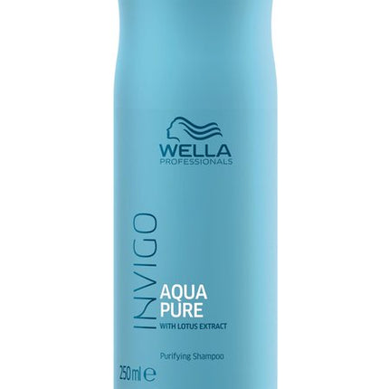 Wella Invigo Balance Aqua Pure Reinigende Shampoo 250 ml - Normale shampoo vrouwen - Voor Alle haartypes