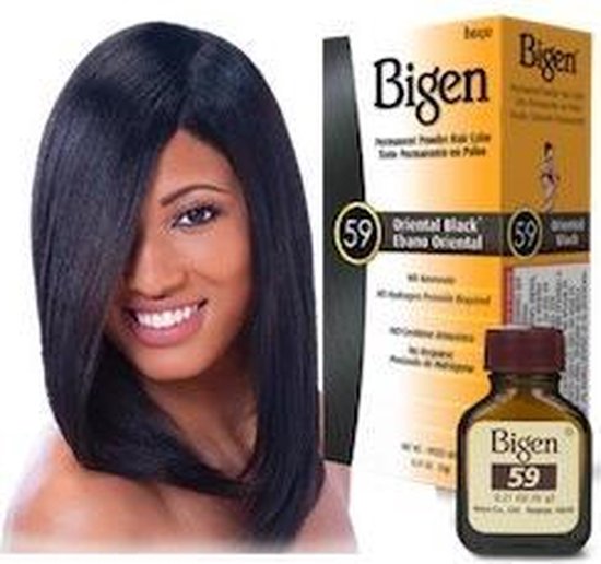 Bigen permanent powder hair color