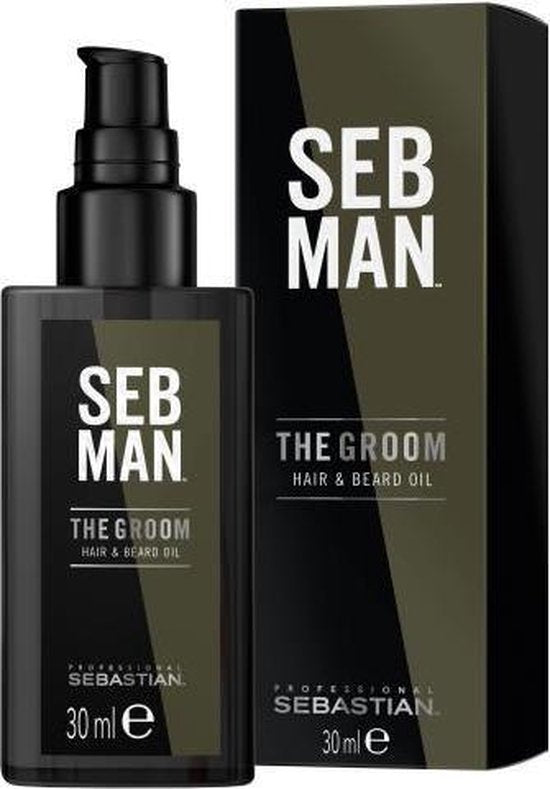 SEB MAN The Groom Haar & Baard Olie 30ml