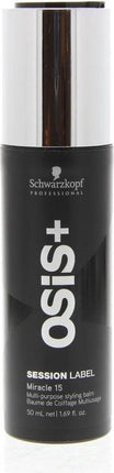 Schwarzkopf Professional Session Label Osis+ Miracle 15 Creme Multi-purpose Styling Balm 50ml