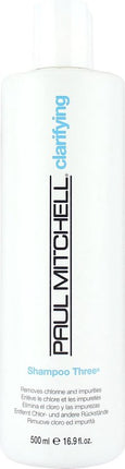 Paul Mitchell Clarifying Shampoo Three-1000 ml - vrouwen - Voor Beschadigd haar