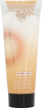 Redken All Soft Megamask Haarmasker voor Droog en Breekbaar Haar 200ML - Haarmasker droog haar - Haarmasker beschadigd haar