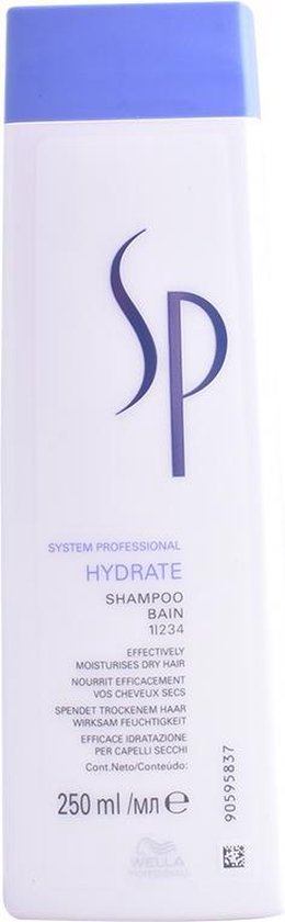 Wella SP Hydrate Shampoo-250 ml - Normale shampoo vrouwen - Voor Alle haartypes