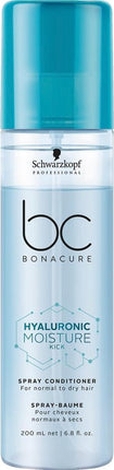 Schwarzkopf Bonacure Moisture Kick Spray Conditioner 200 ml - Conditioner voor ieder haartype
