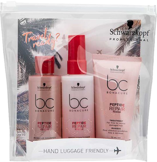 Schwarzkopf Peptide Repair Travel Set 3/1